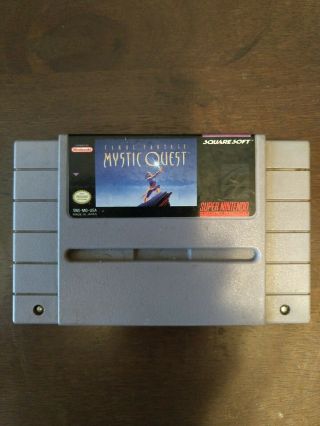 Final Fantasy: Mystic Quest (nintendo,  1992) Rare Video Game Cartridge
