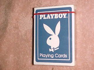 Rare Cello Blue 1973 A7206 Playboy Playing Cards