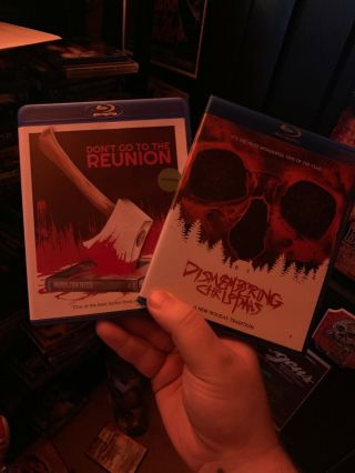 Dismebering Christmas Dont Go To The Reunion Blu Ray Oop Rare Horror