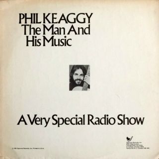 Phil Keaggy - The Man And His Music - Rare Interview Promo Only Lp