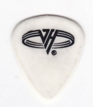 Eddie Van Halen Signature Guitar Pick White Celluloid Rare