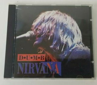 Nirvana Dumb Rare Cd Recorded Live In Europe 1992 Kurt Cobain Grunge Rock