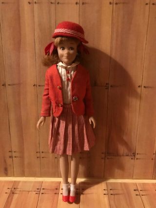 Vintage Titian Skooter In School Girl Outfit