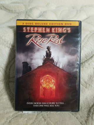 Stephen King Rose Red Complete Miniseries 2 Disc Deluxe Ed.  Dvd Rare Oop