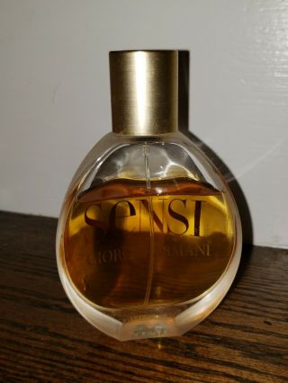Rare Vintage Giorgio Armani Sensi 1.  7 Oz Eau De Parfum Edp Perfume 50 Full
