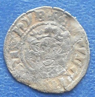 Rare Silver Nd 1279 - 1307 Medieval England Edward I Penny London Bb 20