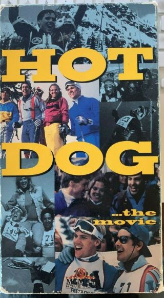 Hot Dog - The Movie (vhs) Rare 1983 Ski Comedy Stars David Naughton