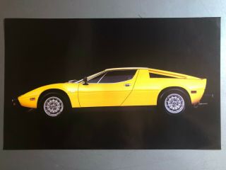 1972 Maserati Merak Coupe Print,  Picture,  Poster Rare Awesome L@@k