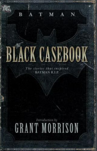 Batman The Black Casebook Grant Morrison Out Of Print & Vary Rare