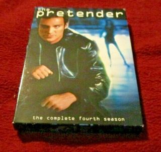 The Pretender - Complete Fourth Season Rare Oop 4 Dvd Box Set