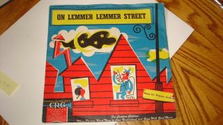 On Lemmer Lemmer Street 10 " 78 Rpm Children 