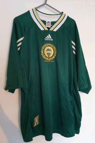 Ferencvaros Home Football Shirt 1998 Adults Xl Nike Rare