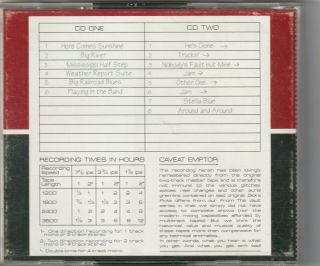 Grateful Dead - Dick ' s Picks Vol 1 CD concert psych acid Tampa Florida RARE OOP 2