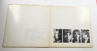 Rare The Beatles White Album 1968 2 LP Vinyl EX A2129888 SWBO - 101 3