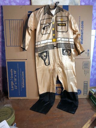 1966 - Rare Vintage Rat Patrol Ben Cooper Halloween Costume Suit Only