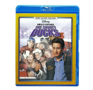 The Mighty Ducks (1992) Like Blu - Ray Emilio Estevez,  Disney,  Rare