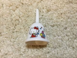 Vintage Rare 1976 Sanrio Hello Kitty Mini Ceramic Bell Japan