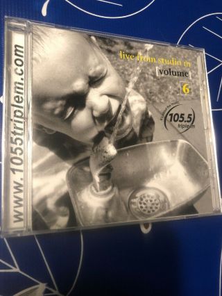 Live From Studio M Vol 6 Live Rare Cd 105.  5 Triple M Madison Death Cab Anastasio