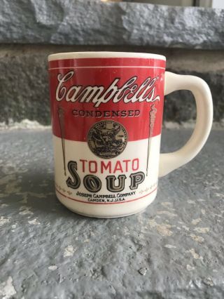 Campbells Tomato Soup Mug Coffee Cup Camden Nj Vintage Old Rare