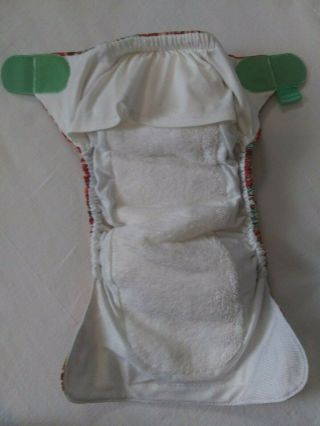 Tots Bots Easyfit All - in - One Cloth Diaper - HTF Rare - Sing a song of six pence 3