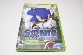 Sonic The Hedgehog (microsoft Xbox 360,  2006) Complete Rare