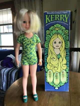 Vintage Ideal Kerry doll Crissy family hair grows 18 