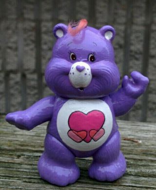 Custom From Vintage Kenner Poseable Figure Care Bear 3 " Heart Harmony
