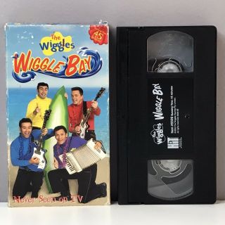The Wiggles Wiggle Bay Vhs Video Tape 2003 Rare Vtg Songs Fast