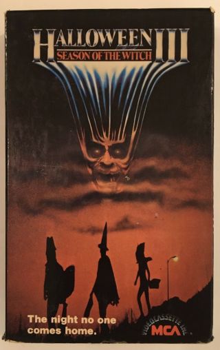 Halloween 3 Season Of The Witch (1982) Betamax Horror Rare John Carpenter (beta)