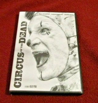 Circus Of The Dead Rare Dvd Billy Pon,  Bill Oberst Jr,  Parrish Randall