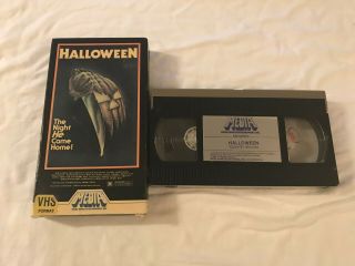 Rare Halloween Media M131 Vhs Tape Horror 1981 Carpenter