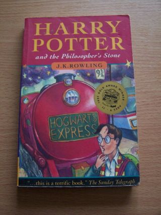 Harry Potter And The Philosopher’s Stone Pb Book Rare First Edition 27th Print
