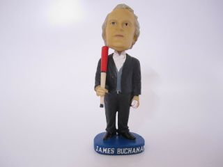 President James Buchanan Baseball Bobble Head - Htf - Rare