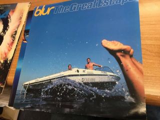 Blur The Great Escape Uk Record Album Orig.  1995 Parlophone Rare Htf In Us
