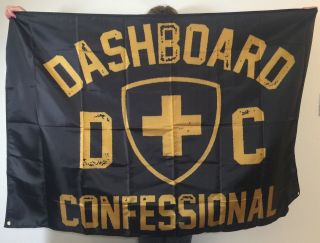 Huge Dashboard Confessional Flag - Discontinued - Rare - 3 