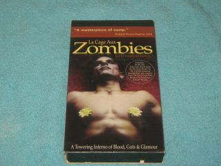 La Cage Aux Zombies Rare Vhs (1996) (the Naked Gun Of Drag Queen Movies) 1996