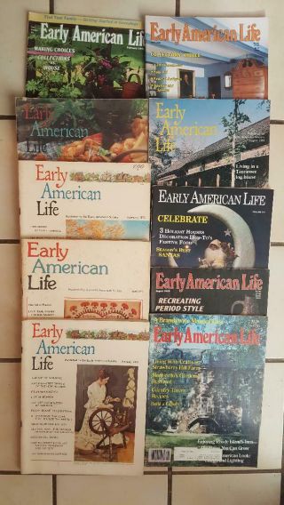10 Early American Life Magazines Vintage Antiques House Plans How To Collect