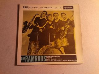 The Ramrods=ultra Rare Uk Ep=riders In The Sky=london Re - U 1292=1/76