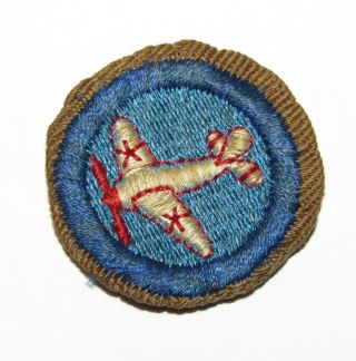 Aeronautics Merit Badge Type C Boy Scouts Of America Bsa Rare 1940 