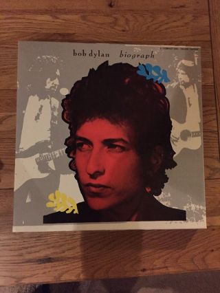 Bob Dylan Biograph 1985,  Rare 3 Cd Deluxe Box Set,  Booklet -
