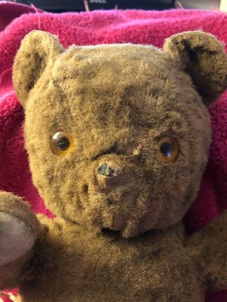 Vintage 1940 Teddy Bear made by the Ideal Novelty & Toy Co. 3