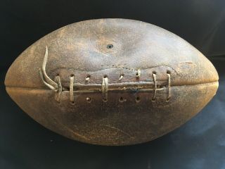 Vintage Antique Official Leather Football