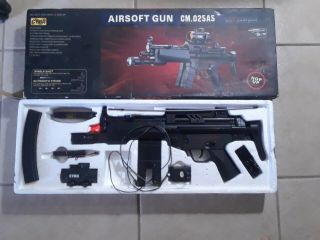 Cyma Cm.  025a5 Airsoft Gun Single Shot And Auto Rare Hard To Find Hop Up