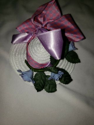 Vintage Doll Hat For Ginny,  Jill,  Lmr,  Muffie,  Tagged Madame Alexander