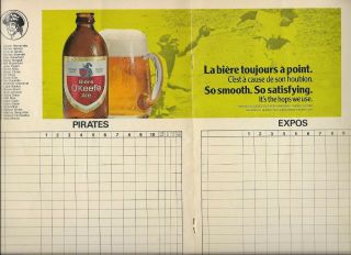 Ultra Rare ROBERTO CLEMENTE On Cover 1972 Baseball Revue Scorebook Pirates Expos 2