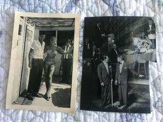 VERY RARE JERRY LEWIS PHOTOS WITH CAPTIONS 1950 ' S & 1970 ' S 2