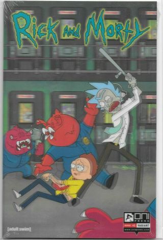 Rick And Morty 1 Rare Lenticular Variant Sdcc 2019 Oni Press Limited To 2000