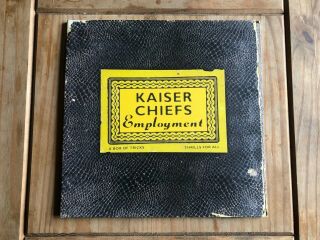 Kaiser Chiefs - Employment,  Rare Vinyl,  1st Press,  G/f,  (francis) Etch,  Nm