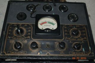 Very Rare Vintage Superior Instruments Model 1140 - S Tube Tester