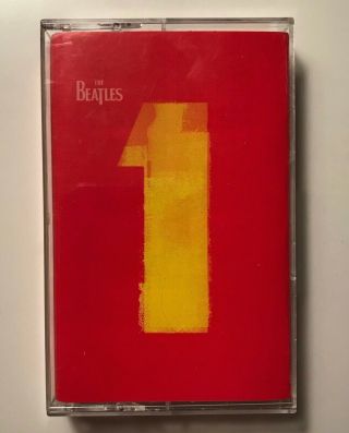 Vtg The Beatles Cassette Number 1 